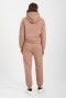 Camel Kapşonlu Sweatshirt Takım