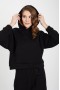Siyah Kapşonlu Sweatshirt Takım Siyah Kapşonlu Sweatshirt Takım